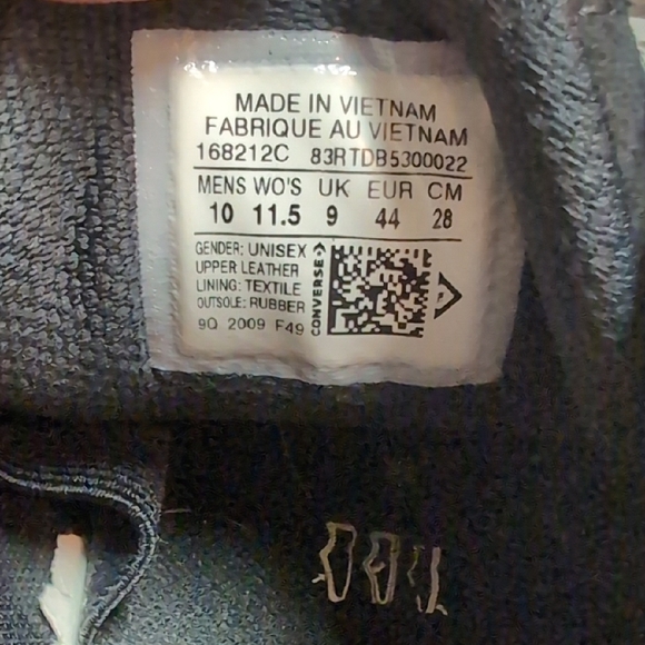 Converse x Golf Le Fleur Black Special Edition Sneakers - Picture 5 of 10